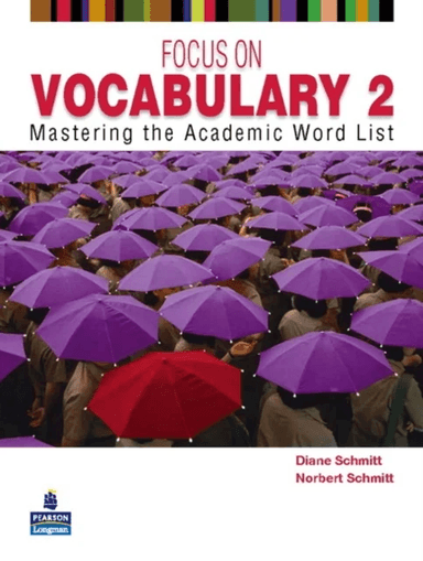 FOCUS ON VOCABULARY 2      2/E STUDENT BOOK         137617 av Diane Schmitt, Norbert Schmitt