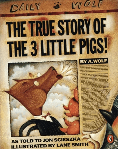 The True Story of the Three Little Pigs av Jon Scieszka