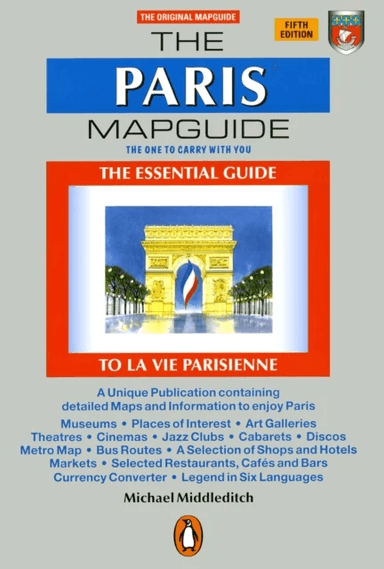 The Paris Mapguide av Michael Middleditch