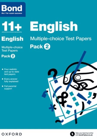 Bond 11+: English: Multiple-choice Test Papers: Ready for the 2024 exam: For 11+ GL assessment and E av Sarah Lindsay, Bond 11+