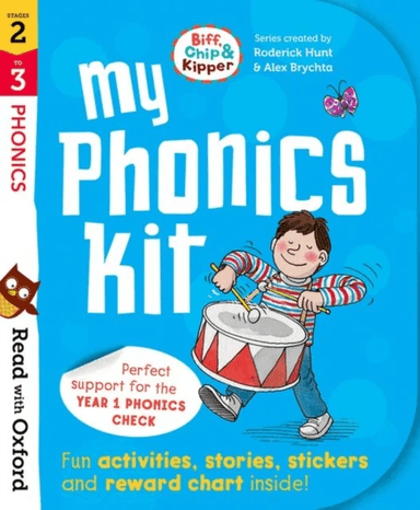 Read with Oxford: Stages 2-3: Biff, Chip and Kipper: My Phonics Kit av Roderick Hunt, Annemarie Young, Laura Sharp