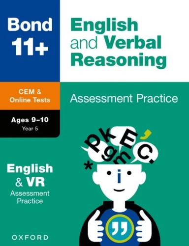11+: Bond 11+ CEM English &amp; Verbal Reasoning Assessment Papers 9-10 Years av Michellejoy Hughes