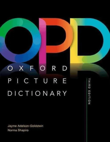 Oxford Picture Dictionary: Monolingual (American English) Dictionary av Jayme Adelson-Goldstein, Norma Shapiro