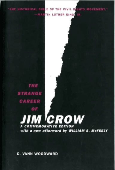 The Strange Career of Jim Crow av C. Vann Woodward, William S. McFeely