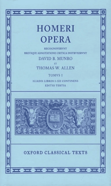 Homer Vol. I. Iliad (Books I-XII)