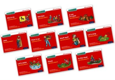 Read Write Inc. Phonics: Red Ditty books (Mixed Pack of 10) av Gill Munton