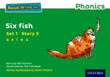 Read Write Inc. Phonics: Six Fish (Green Set 1 Storybook 3) av Gill Munton