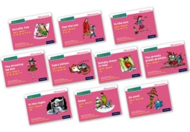 Read Write Inc. Phonics: Pink Set 3 Core Storybooks (Mixed Pack of 10) av Gill Munton