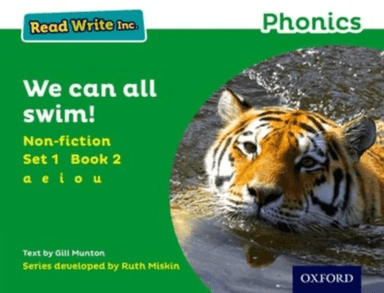 Read Write Inc. Phonics: We Can All Swim! (Green Set 1 Non-fiction 2) av Gill Munton