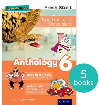 Read Write Inc. Fresh Start: Anthology 6 - Pack of 5 av Gill Munton, Janey Pursglove, Adrian Bradbury