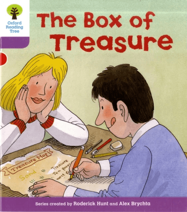 Oxford Reading Tree: Level 1+: More First Sentences B: The Box of Treasure av Roderick Hunt