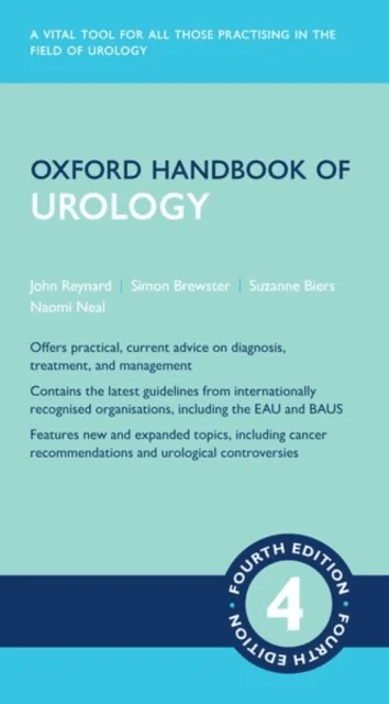 Oxford Handbook of Urology av John (Consultant Urological Surgeon Consultant Urological Surgeon Churchill Hospital Oxford UK) Reynard, Simon F. (Consu