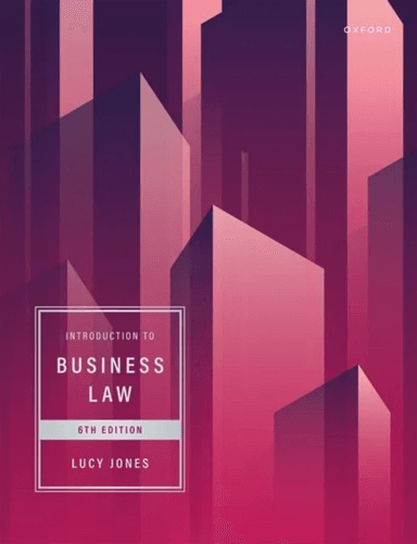 INTRODUCTION TO BUSINESS LAW 6E PAPERBAC av LUCY JONES