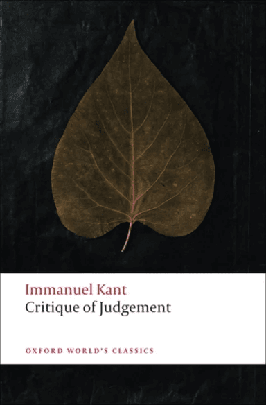 Critique of Judgement av Immanuel Kant