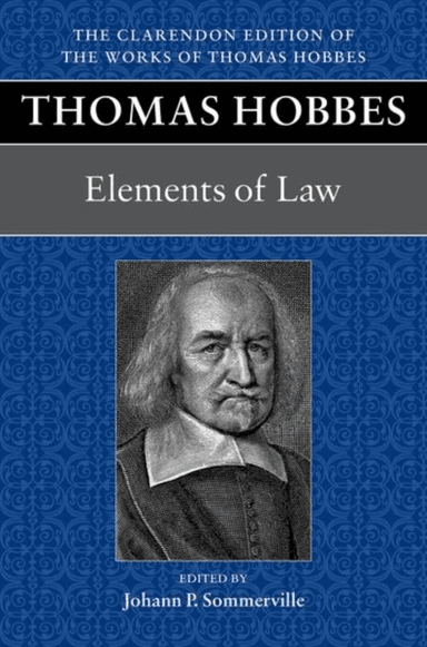Thomas Hobbes: Elements of Law