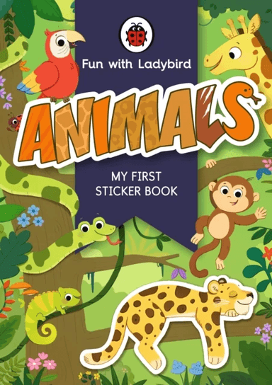 Fun With Ladybird: My First Sticker Book: Animals av Ladybird