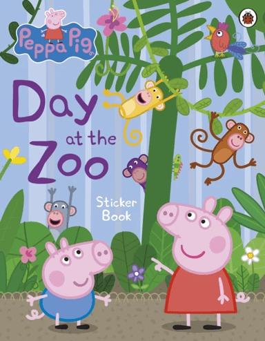 Peppa Pig: Day at the Zoo Sticker Book av Peppa Pig