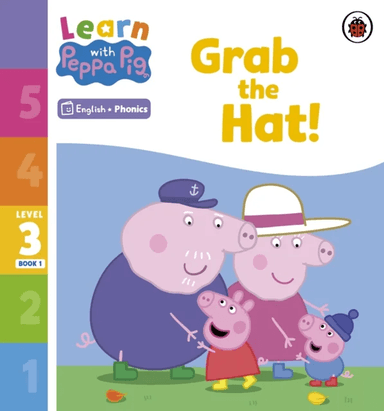 Learn with Peppa Phonics Level 3 Book 1 ¿ Grab the Hat! (Phonics Reader) av Peppa Pig