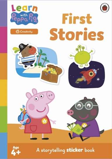 Learn with Peppa: First Stories sticker activity book av Peppa Pig