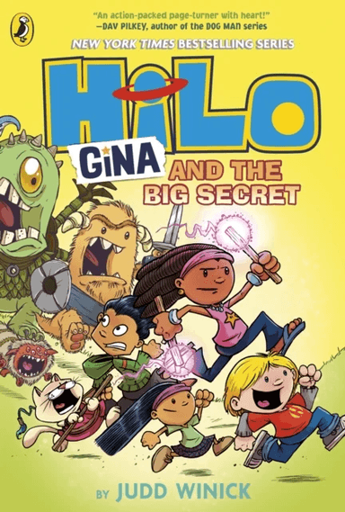Hilo: Gina and the Big Secret av Judd Winick