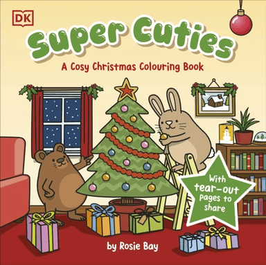 Super Cuties: A Cosy Christmas Colouring Book av Rosie Bay