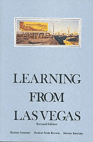 Learning From Las Vegas av Robert (Venturi Scott Brown &amp; Associates Inc) Venturi, Denise Scott (Architect Venturi Scott Brown &amp; Associates Inc