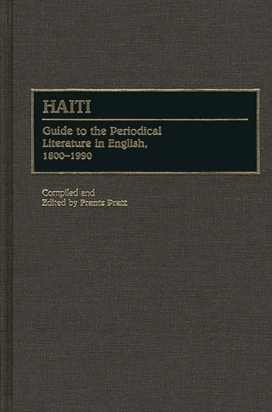 Haiti av Frantz Pratt