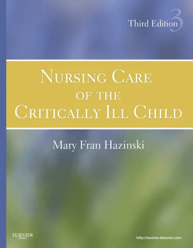 Nursing Care of the Critically Ill Child av Mary Fran (Professor of Nursing<br>Vanderbilt University School of Medicine<br>Clinical Nurse