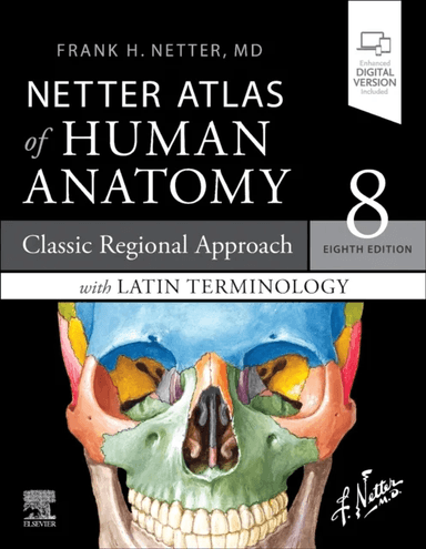 Netter Atlas of Human Anatomy: Classic Regional Approach with Latin Terminology av Frank H. MD Netter