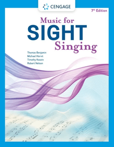 Music for Sight Singing av Robert S. (Moores School of Music University of Houston) Nelson, Thomas E. (Johns Hopkins University) Benjamin, Michael (Mo