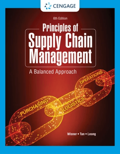 Principles of Supply Chain Management av G. (University of Nevada Las Vegas) Leong, Keah-Choon (University of Nevada Las Vegas) Tan, Joel (University