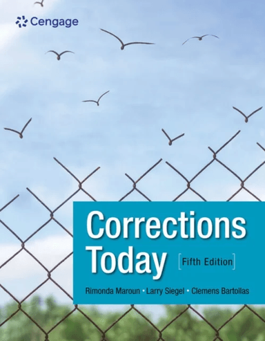 Corrections Today av Larry (University of Massachusetts Lowell Emeritus) Siegel, Clemens (University of Northern Iowa) Bartollas, Rimonda (Endicott Co