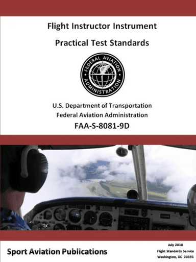 Flight Instructor Instrument Practical Test Standards - Airplane and Helicopter av Federal Aviation Administration
