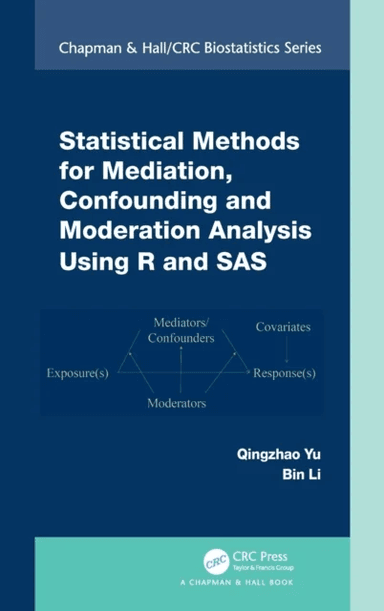 Statistical Methods for Mediation, Confounding and Moderation Analysis Using R and SAS av Qingzhao Yu, Bin (Louisiana State University LA USA) Li