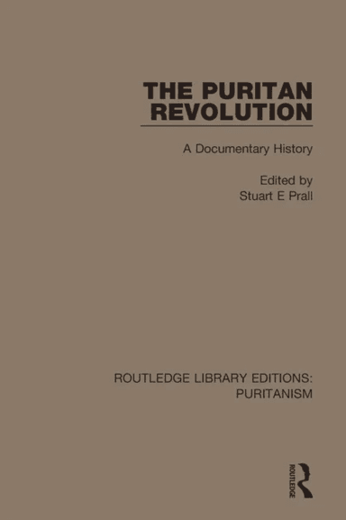 The Puritan Revolution av Stuart E. Prall