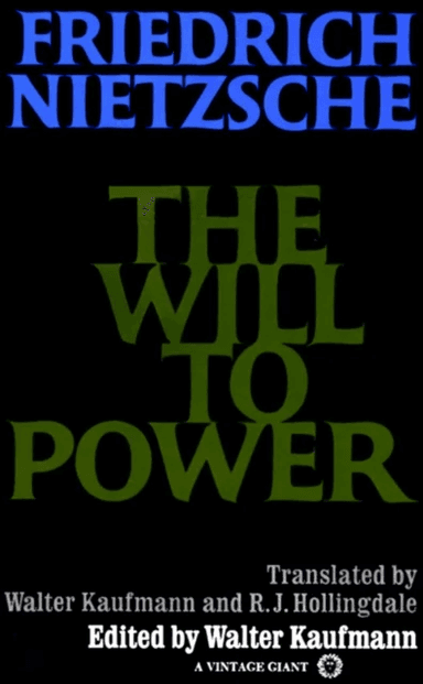 The Will to Power av Friedrich Nietzsche