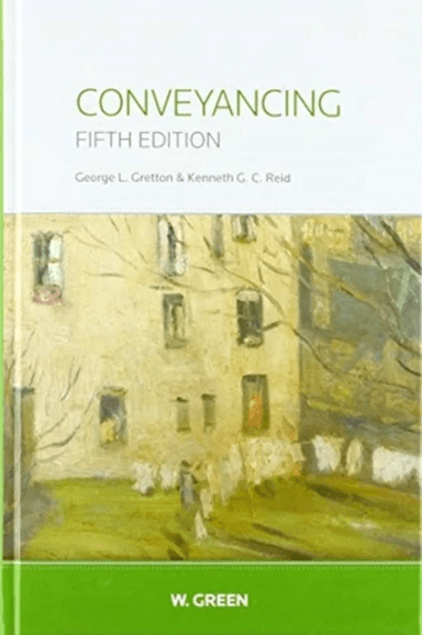 Conveyancing av Professor George L. Gretton, Professor Kenneth G. C. Reid