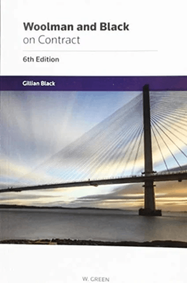 Woolman &amp; Black on Contract av Gillian Black