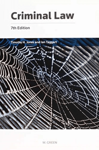 Criminal Law av Professor Timothy H Jones, Dr I Taggart