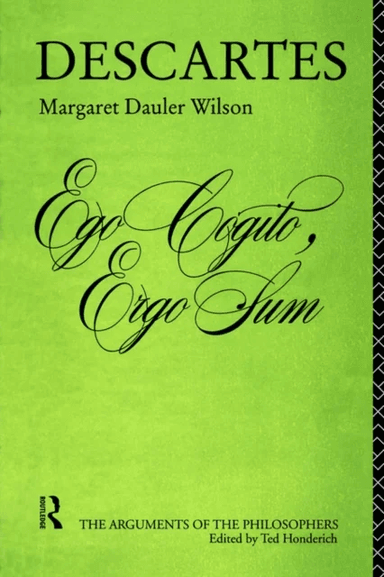 Descartes av Margaret Dauler Wilson