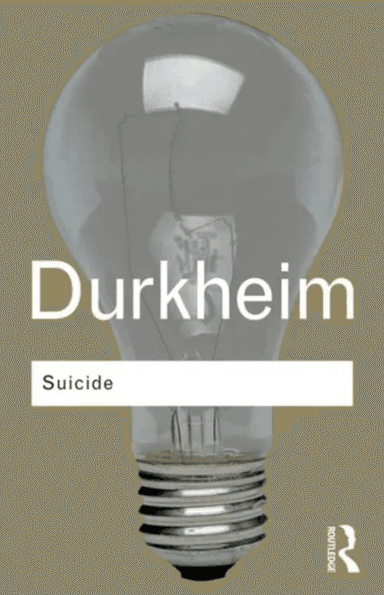 Suicide av Émile Durkheim