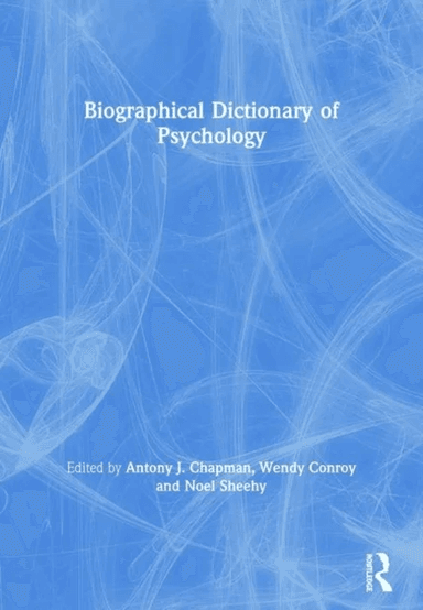Biographical Dictionary of Psychology