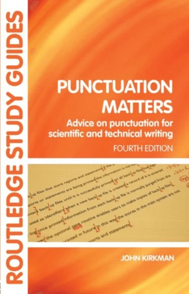 Punctuation Matters av John Kirkman