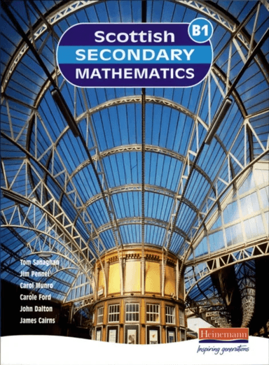 Scottish Secondary Maths Blue 1 Student Book av SSMG