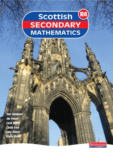 Scottish Secondary Mathematics Red 4 Student Book av Tom Sanaghan, Jim Pennel, Carol Munro, Carole Ford, John Dalton, Elaine Walker