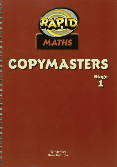 Rapid Maths: Stage 1 Photocopy Masters av Rose Griffiths