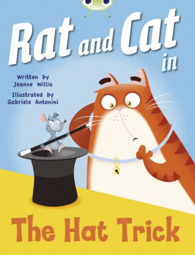 Bug Club Guided Fiction Reception Red A Rat and Cat in the Hat Trick av Jeanne Willis