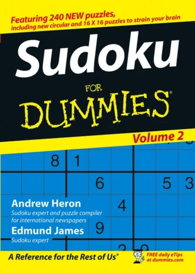 Sudoku For Dummies, Volume 2 av Andrew (Crosswords Ltd) Heron, Edmund (Crosswords Ltd) James