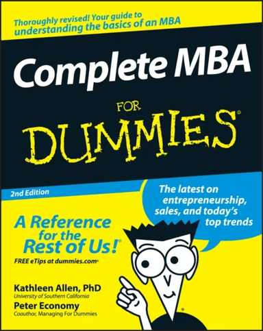 Complete MBA For Dummies 2e av Kathleen Allen, Peter Economy