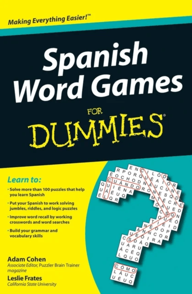 Spanish Word Games For Dummies av Adam Cohen, Leslie Frates